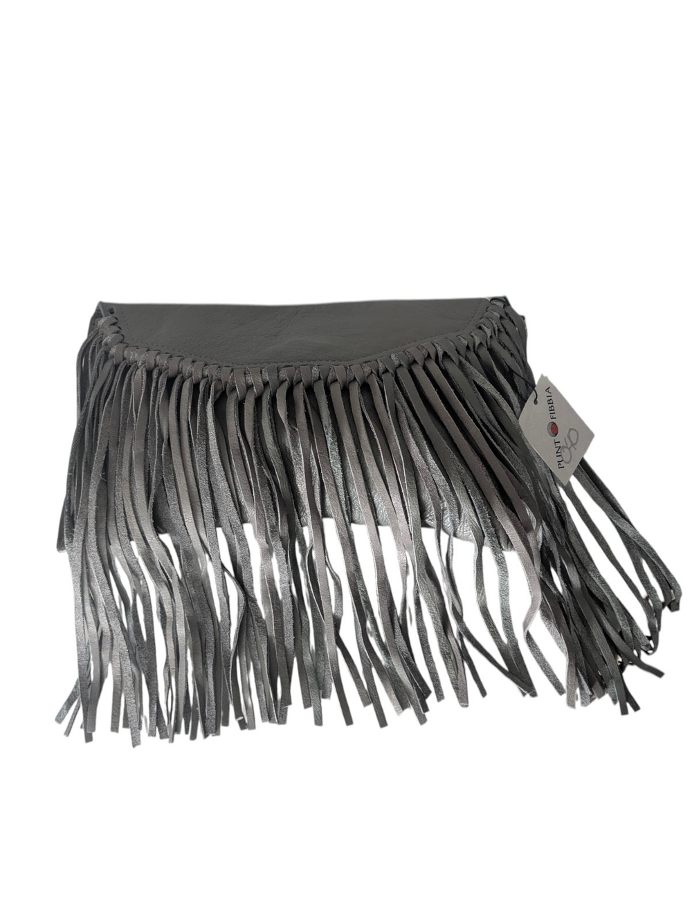 Punto Fibbia Italian Leather Fringe Clutch – New